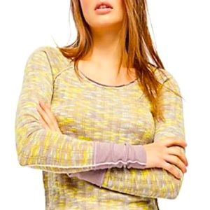 Free People Space Out Long Sleeve Sweater XS